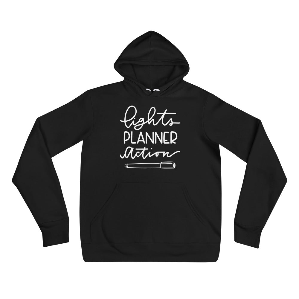 Lights Planner Action Hoodie
