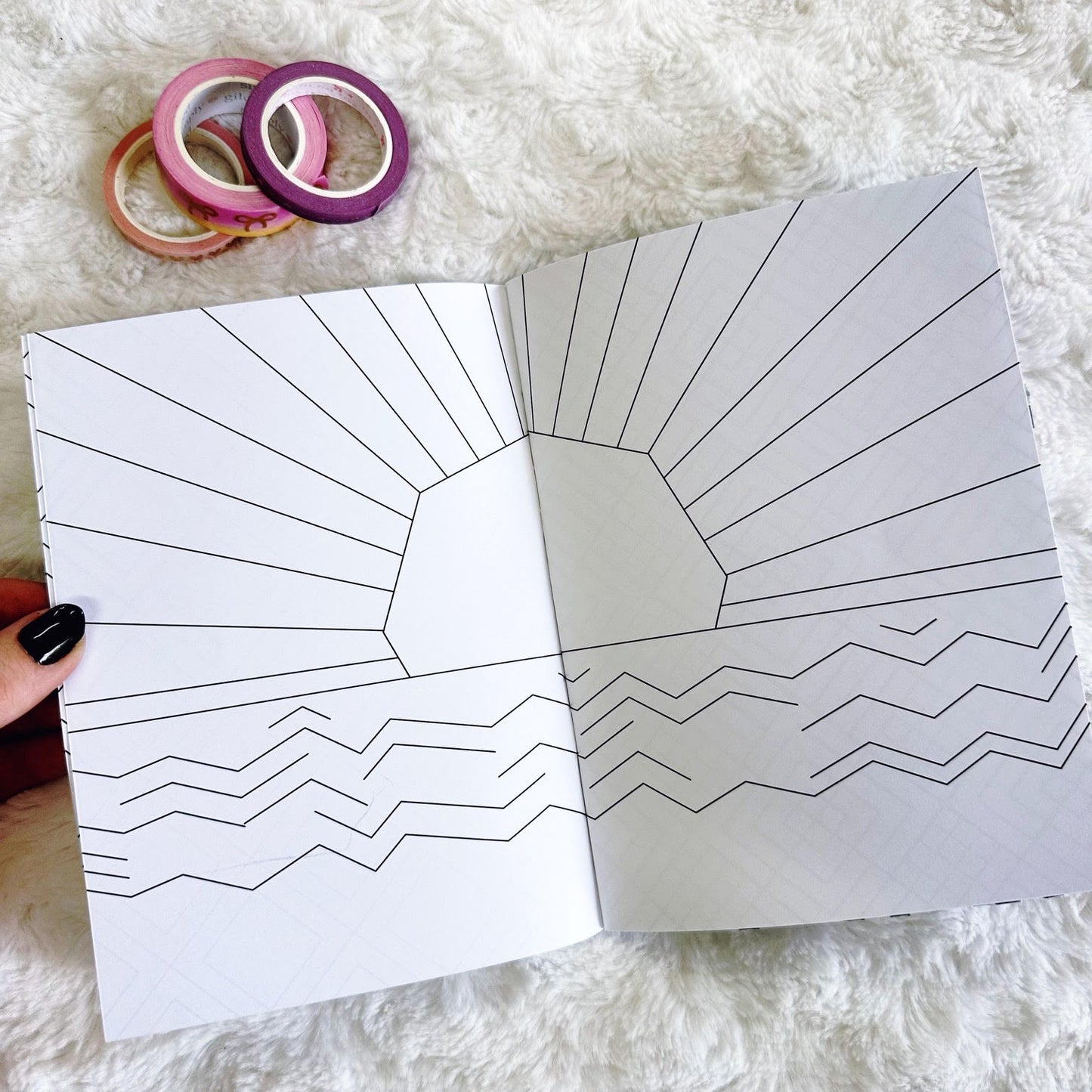 Washi Workbook - Landscapes & Patterns | Printed