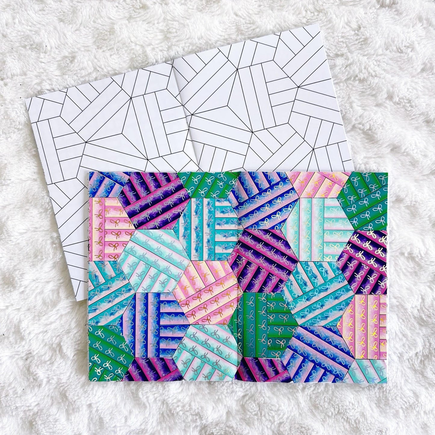 Washi Workbook - Landscapes & Patterns | Printed