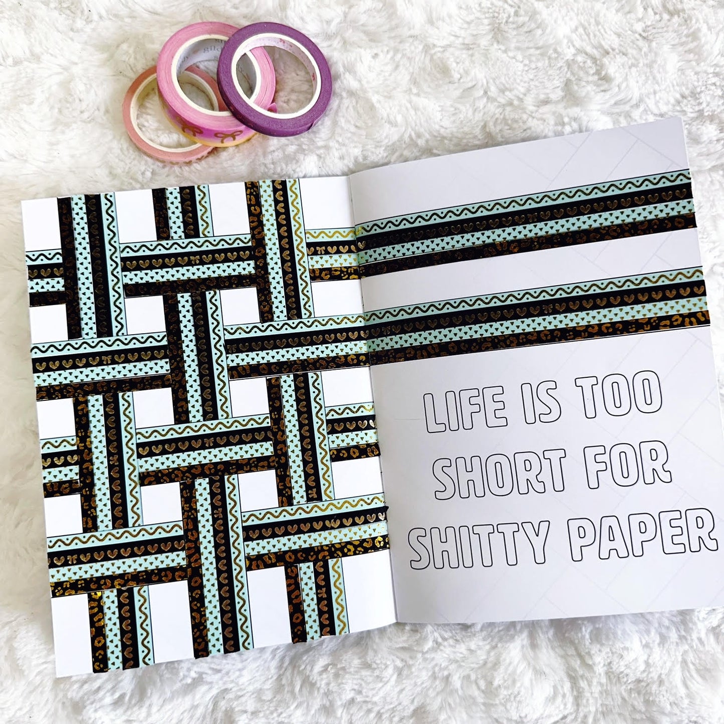 Washi Workbook - Landscapes & Patterns | Printed