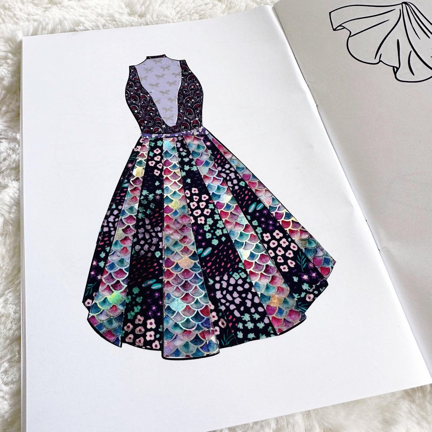 Washi Workbook - Outfits | Printed