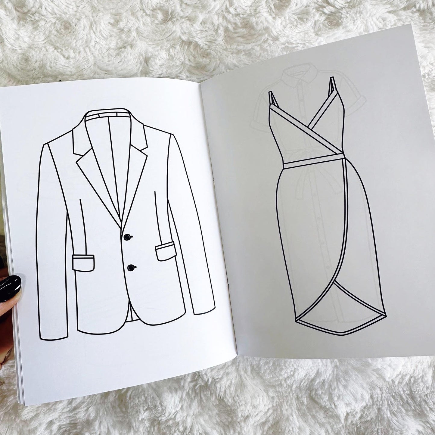 Washi Workbook - Outfits | Printed