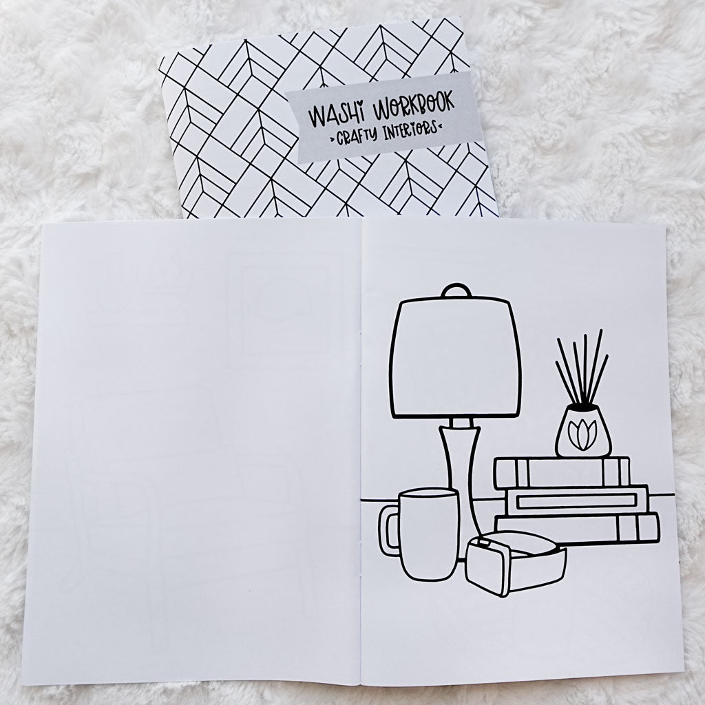Washi Workbook - Crafty Interiors | JoJo's Pretty Paper Collab | Printable