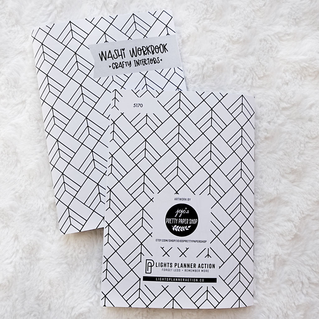 Washi Workbook - Crafty Interiors | JoJo's Pretty Paper Collab | Printable