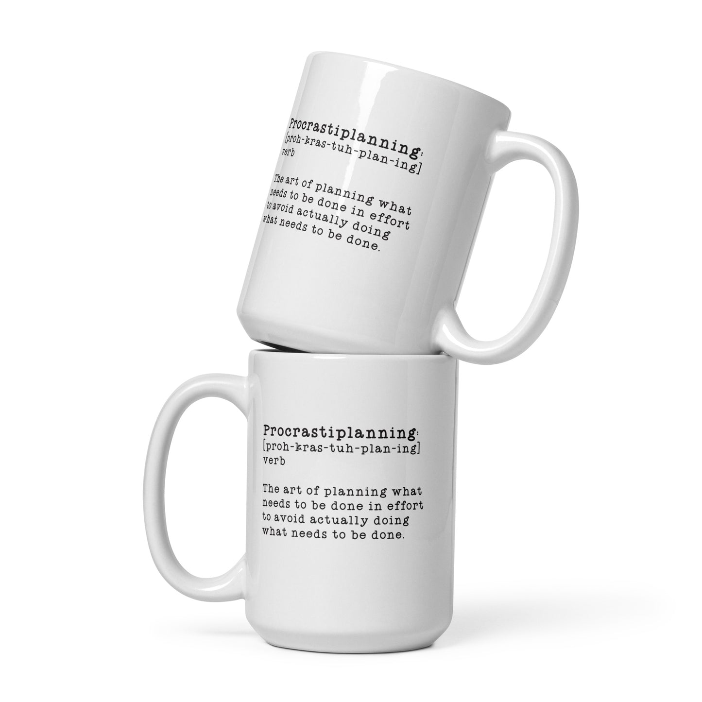 Procrastiplanning Mug