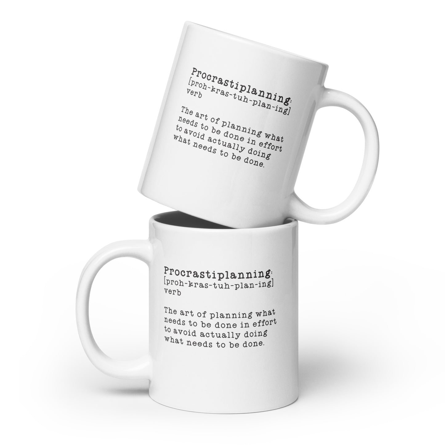 Procrastiplanning Mug