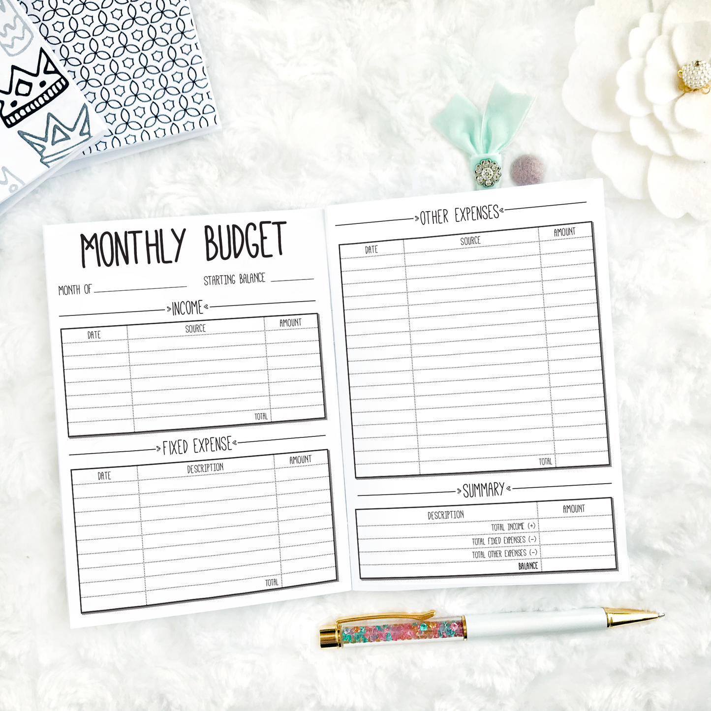 The Pheobe All Inclusive Planner | Printed