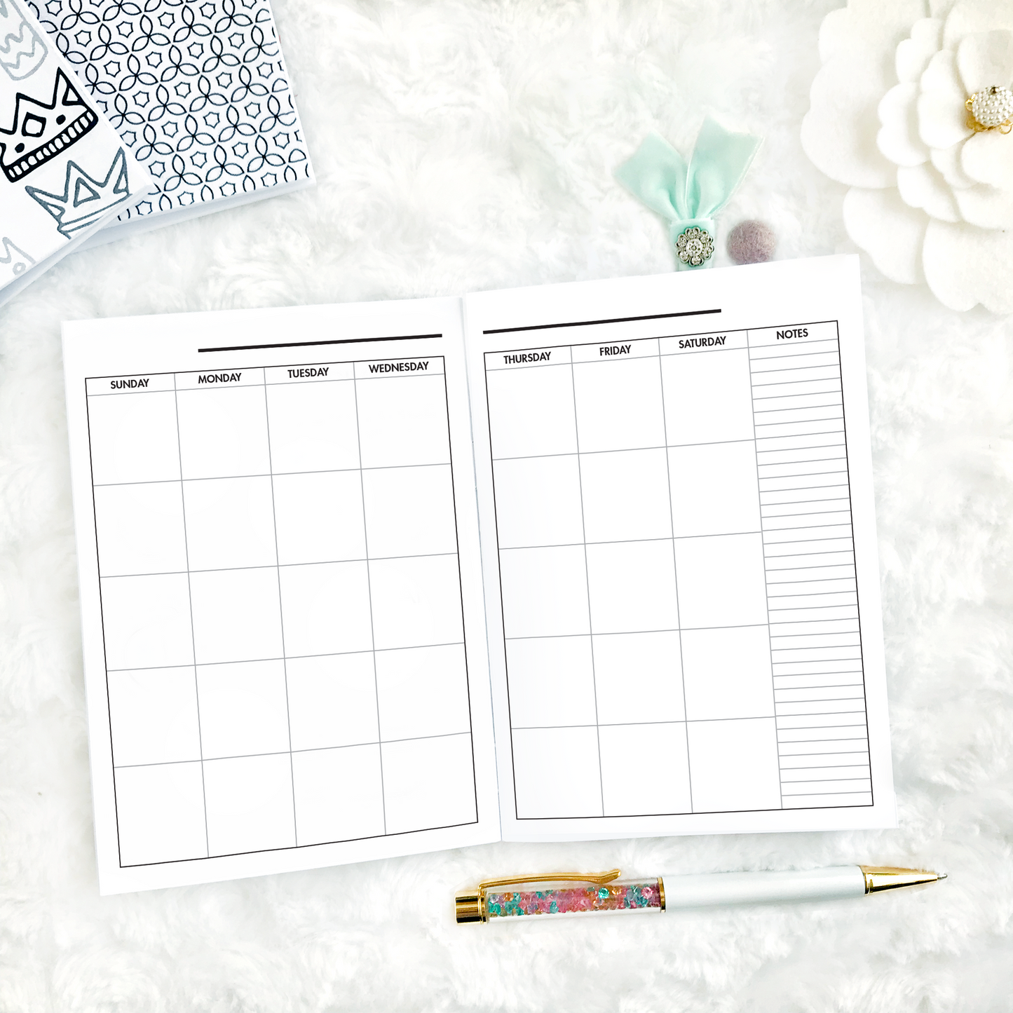 The Rachel Monthly + Trackers | Printed