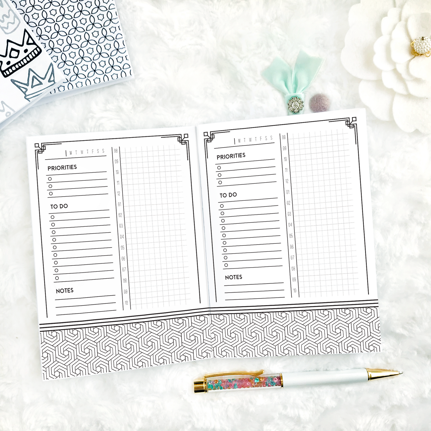 Art Deco Daily - Horizontal | Printable