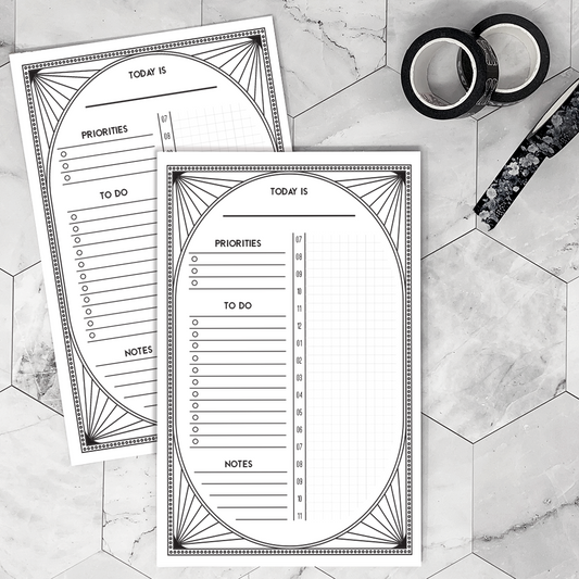 Art Deco Daily | Notepad | Printed
