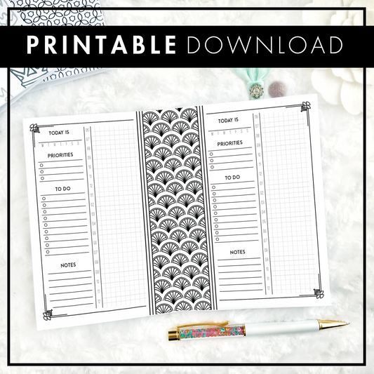 Art Deco Daily | Vertical | Printable