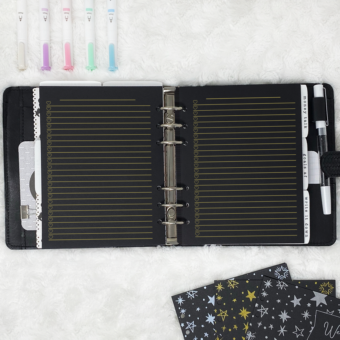 Heart Checklists | Blackout | Printed