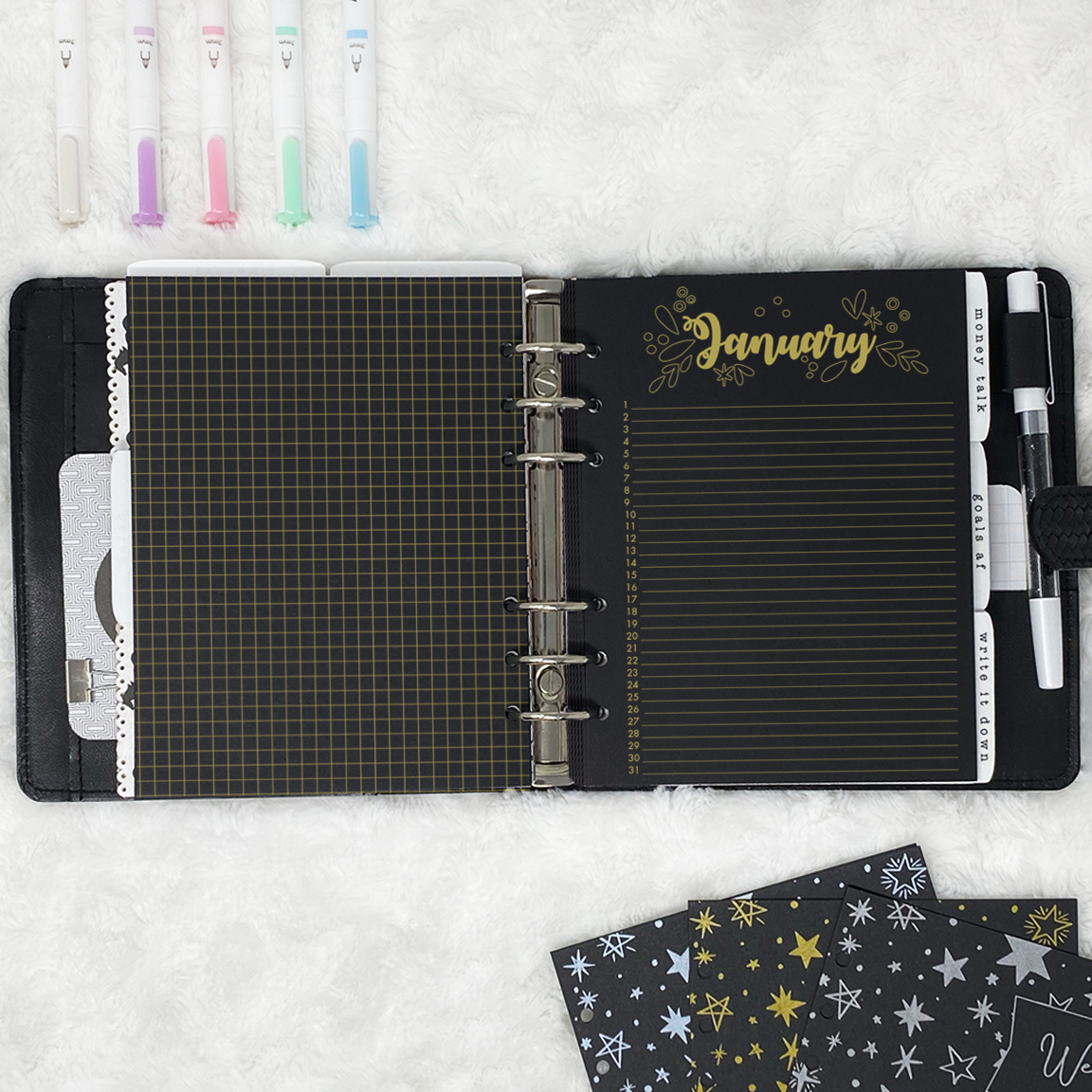 Perpetual Monthly | Blackout | Printed