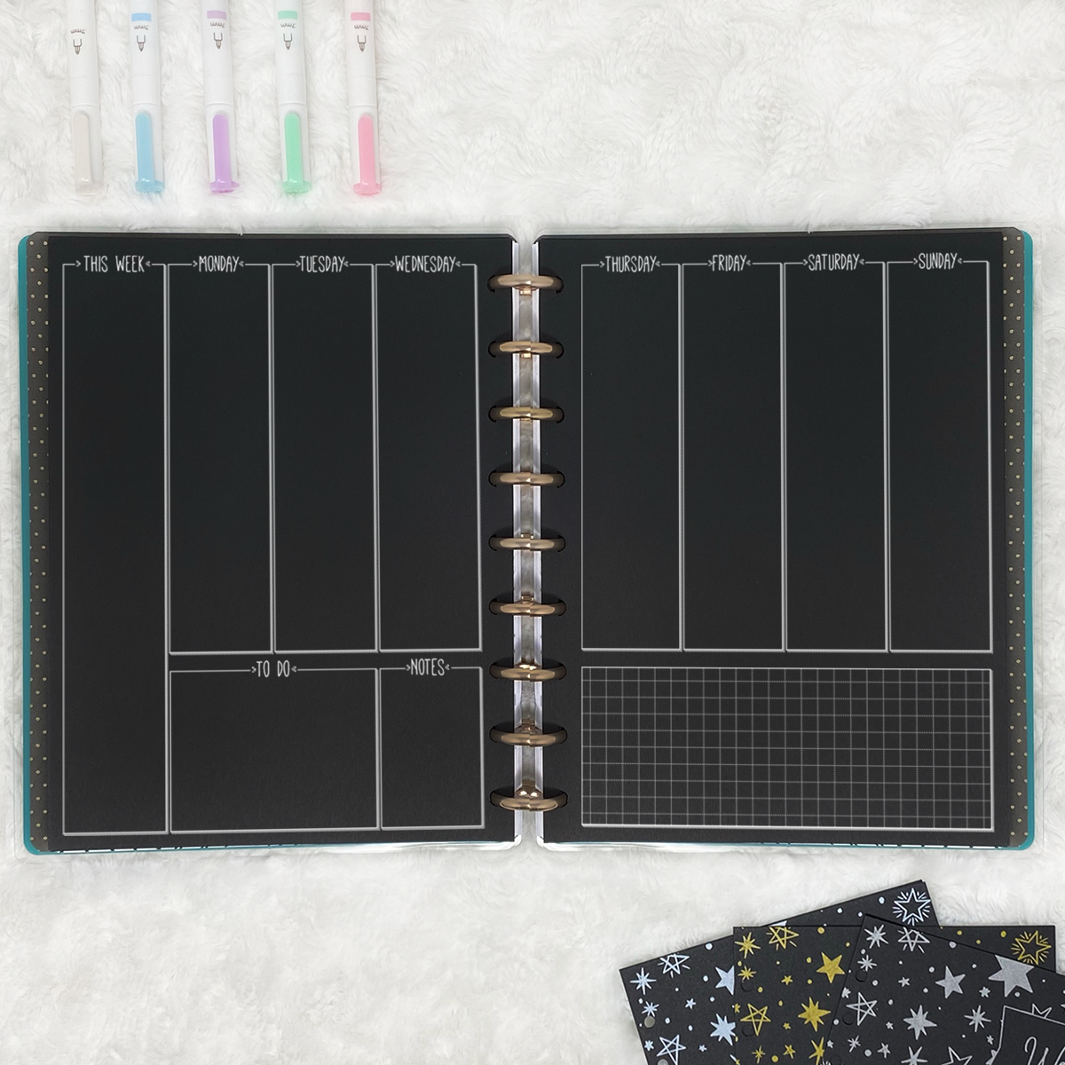 The Sarah Weekly | Blackout | Printed