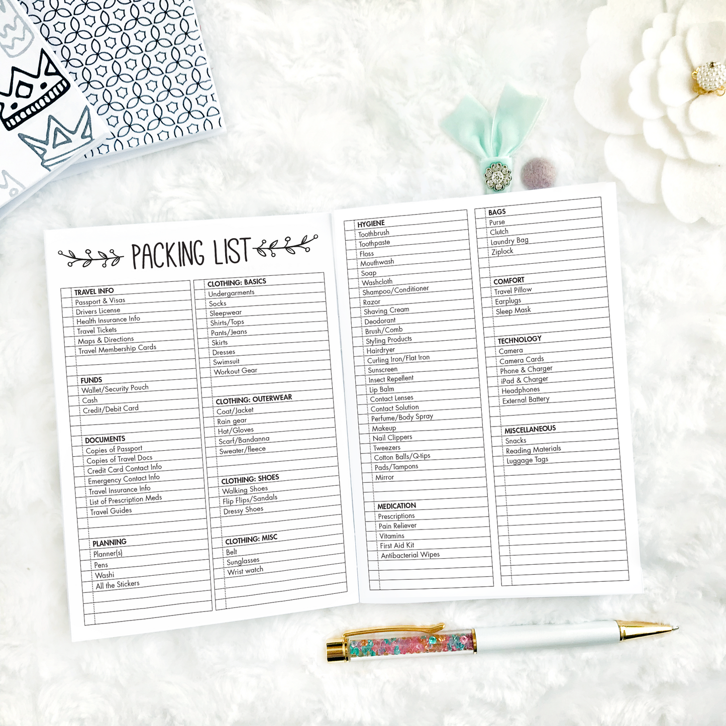 Conference Planner | Printable
