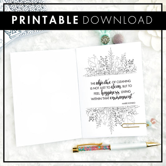 Decluttering Planner | Printable