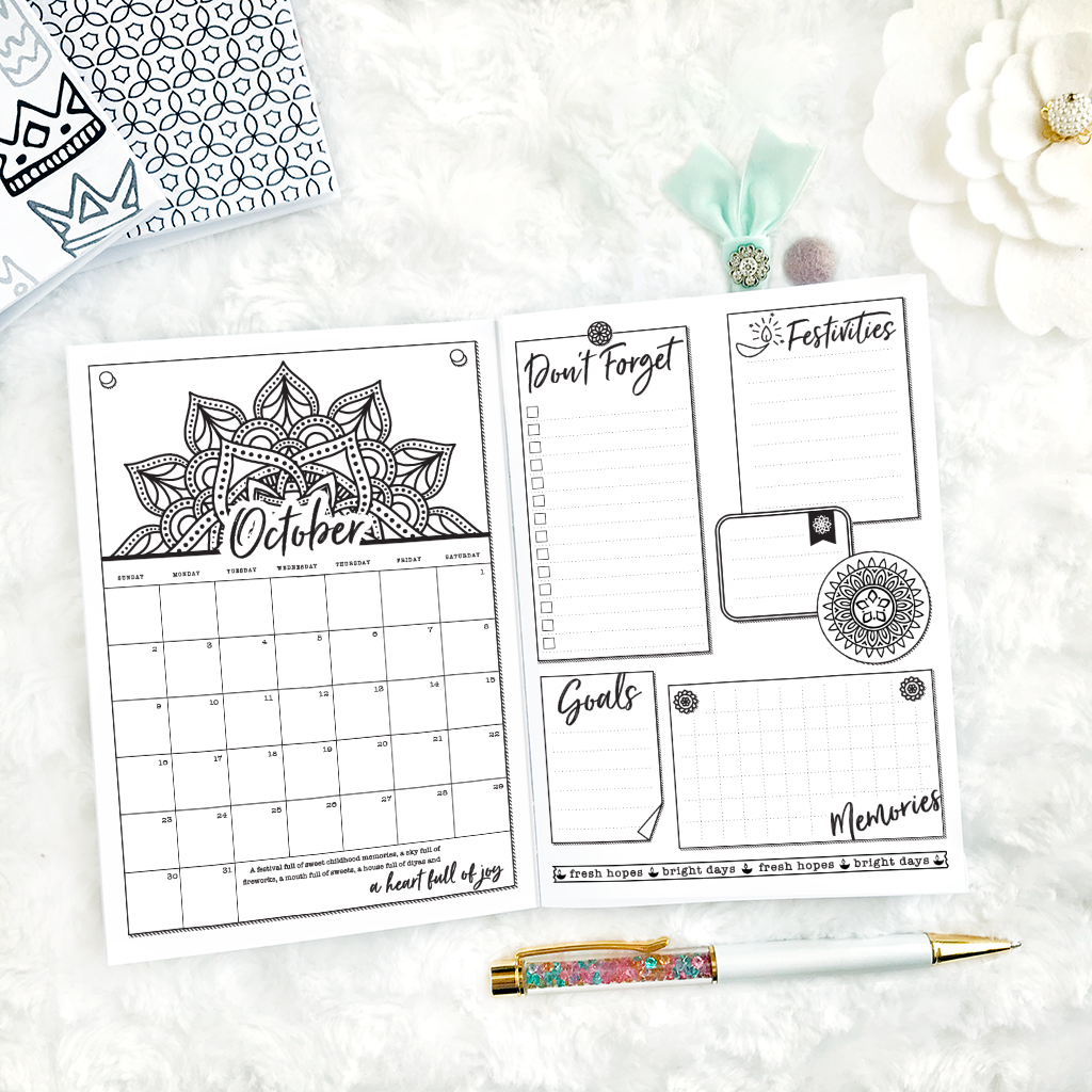 Diwali Planner & Memory Keeper - 2024 | Printable