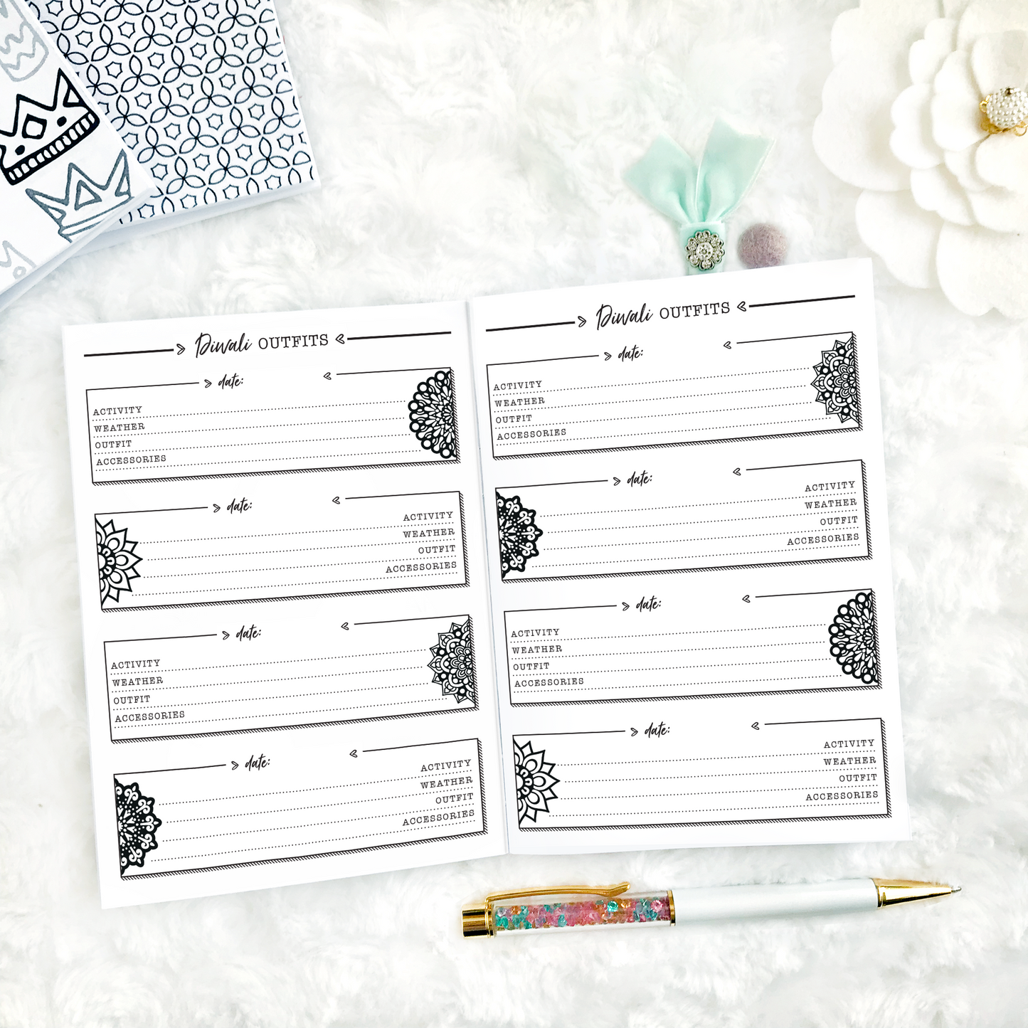 Diwali Planner & Memory Keeper - 2024 | Printable