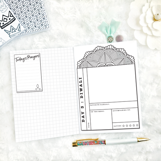 Diwali Planner & Memory Keeper - 2025 | Printed
