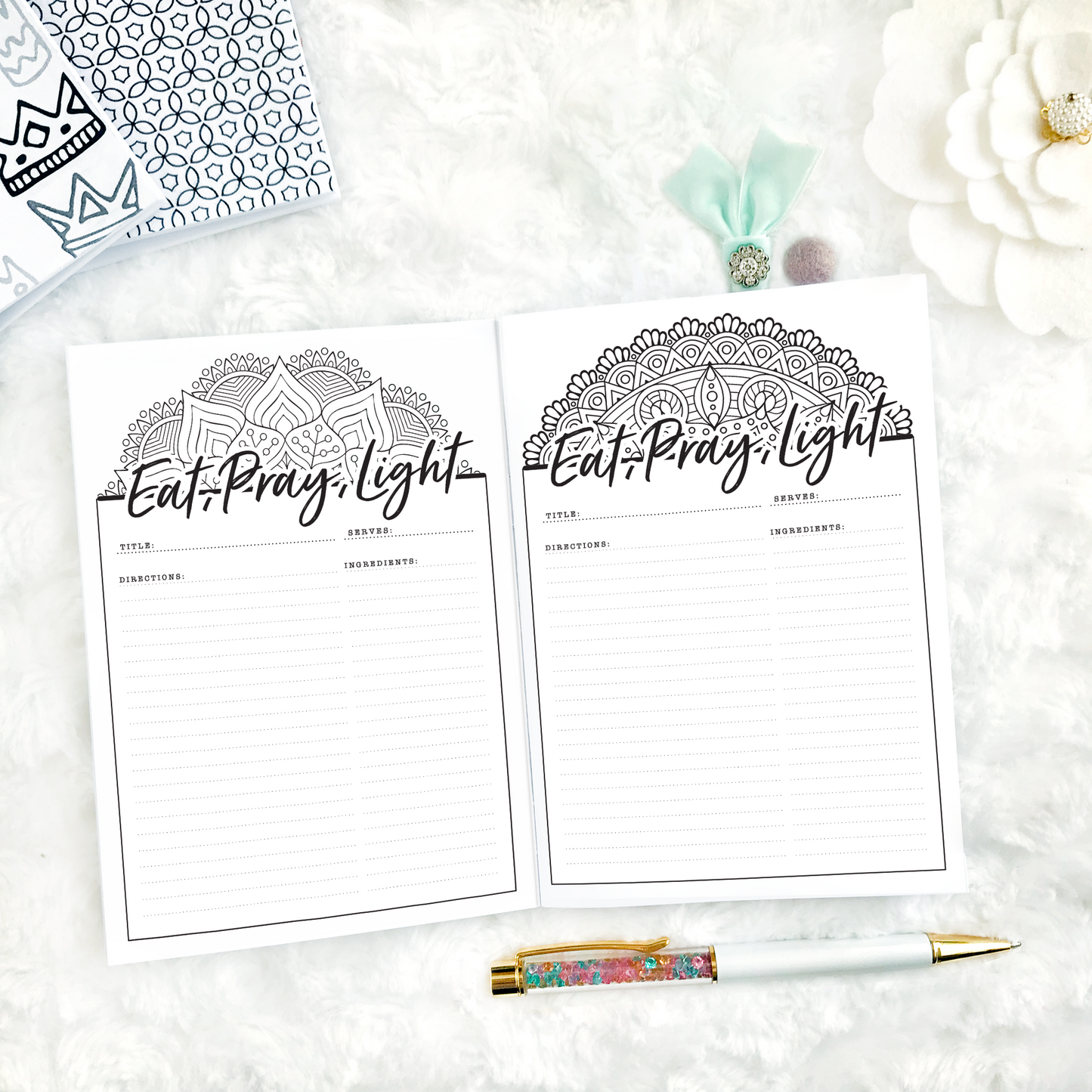 Diwali Recipe Keeper | Printable