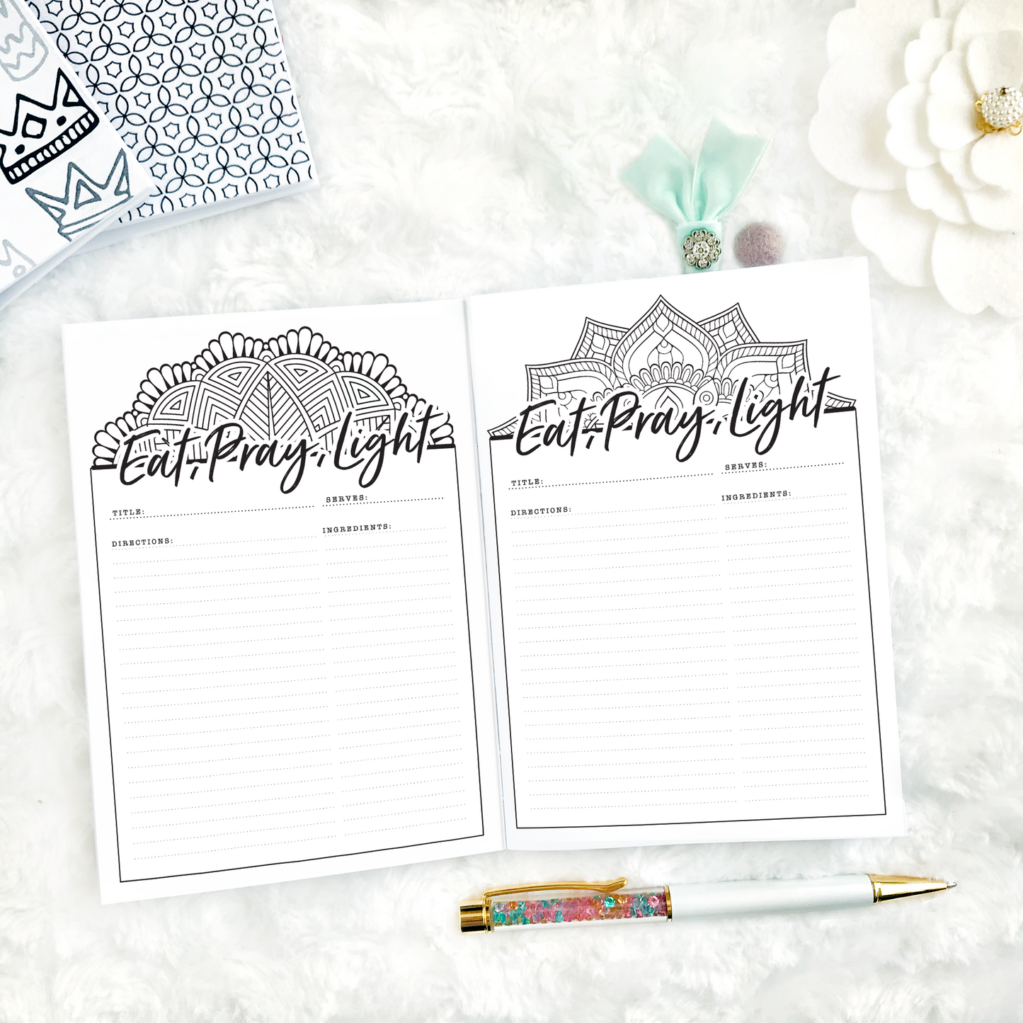 Diwali Recipe Keeper | Printable