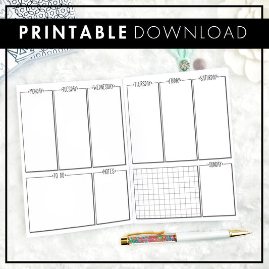 The Sarah Weekly | Printable