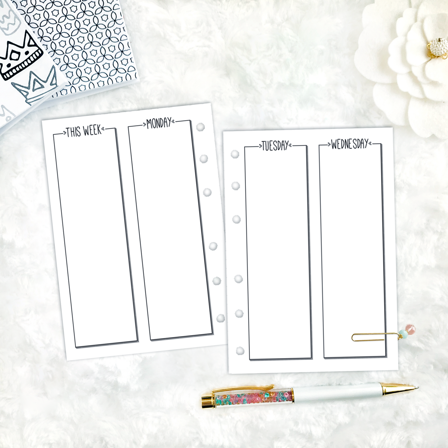 The Erica Weekly | Printable