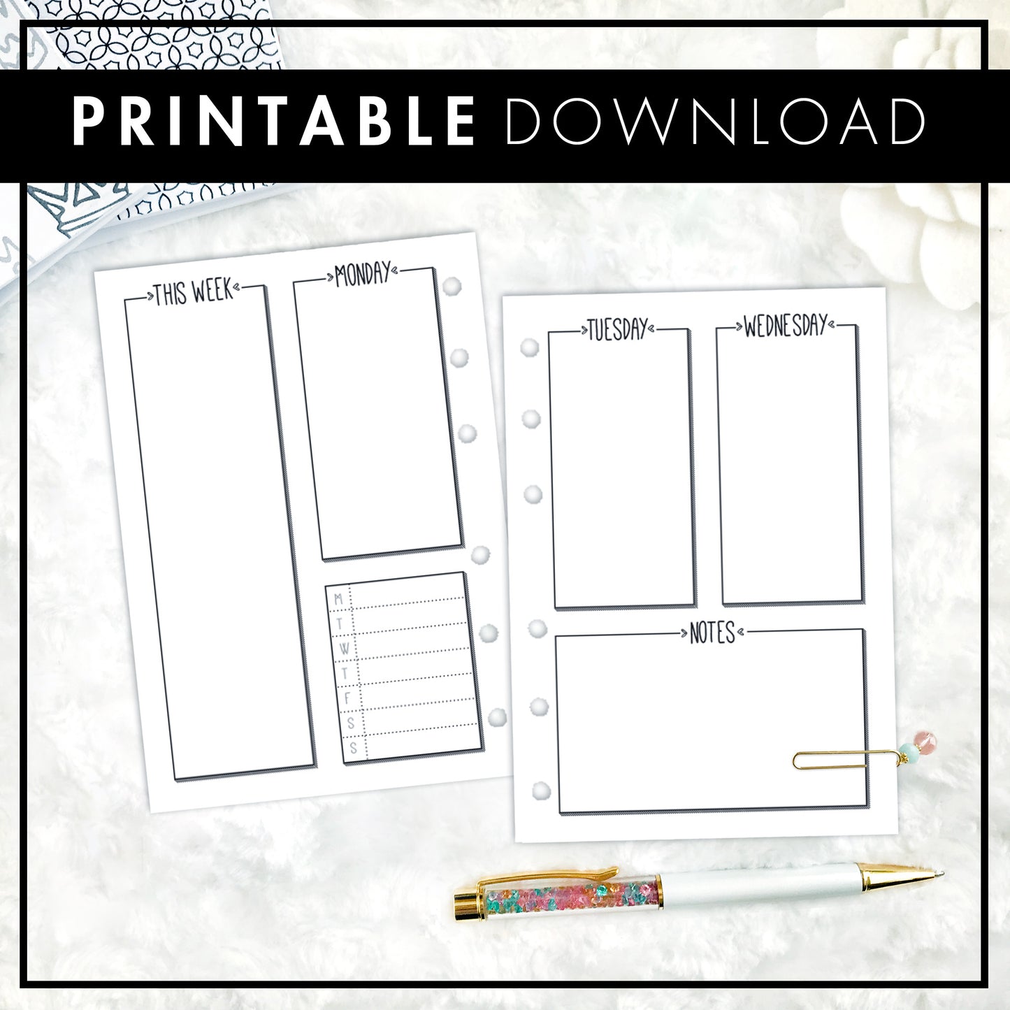 The Wendy Weekly | Printable
