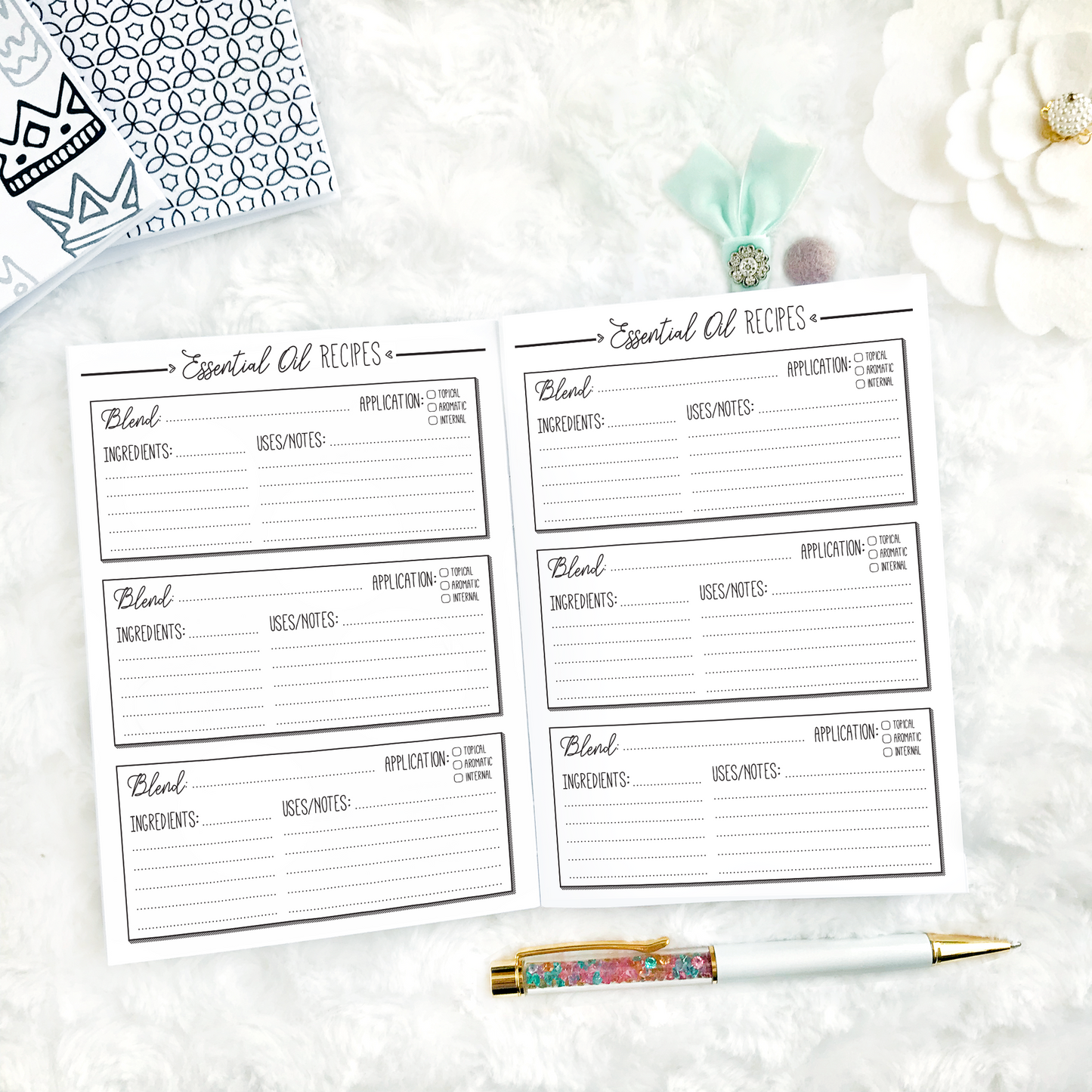 Essential Oil Tracker | Printable