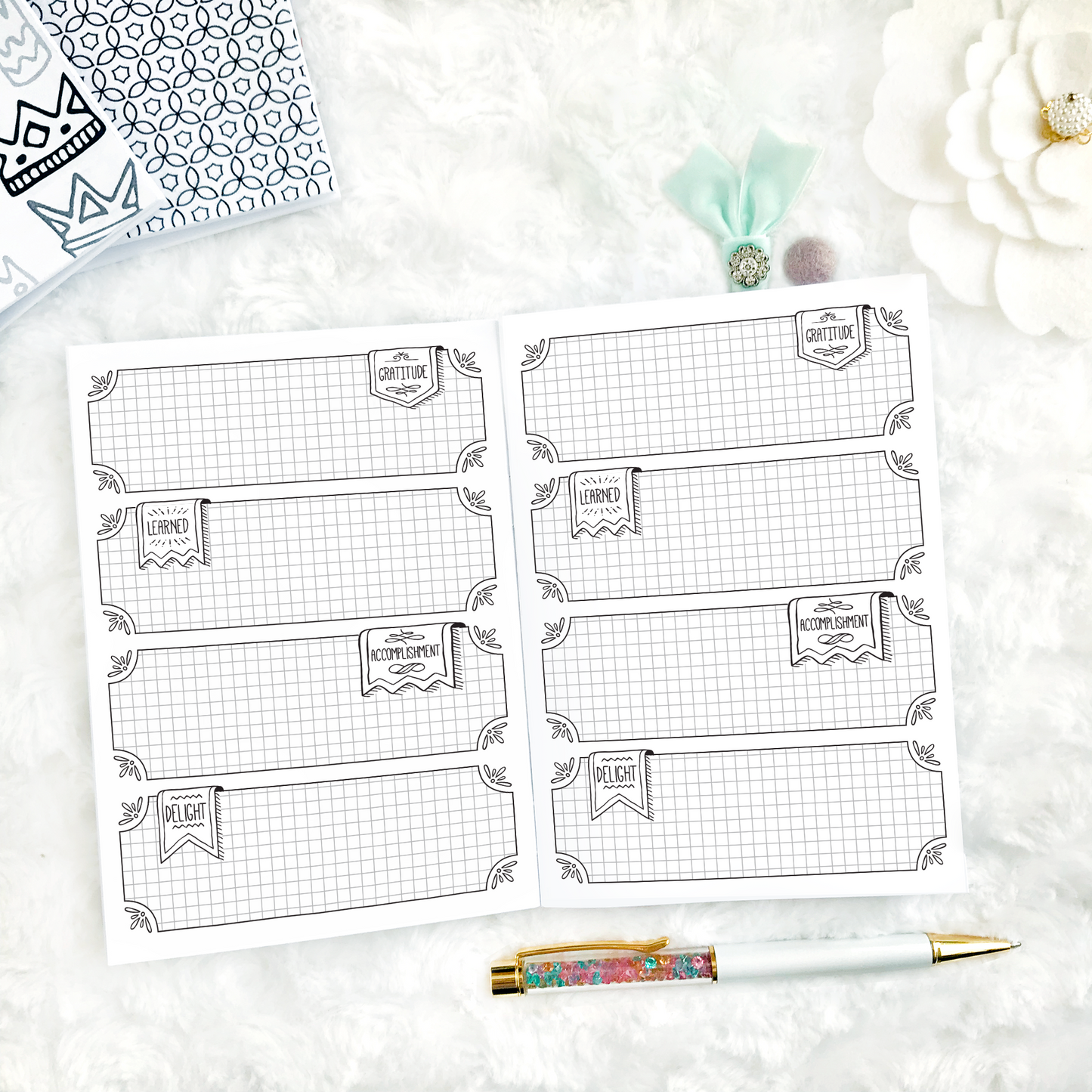 GLAD Method Gratitude Journal | Printed