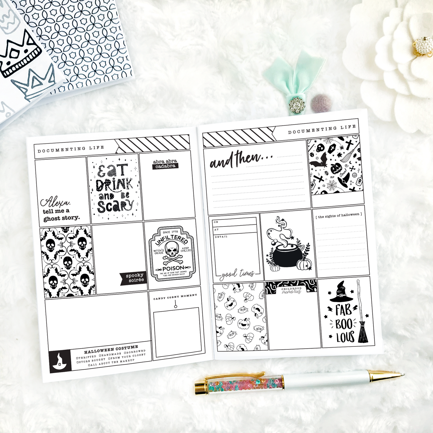 Halloween Planner & Memory Keeper - 2025 | Printed