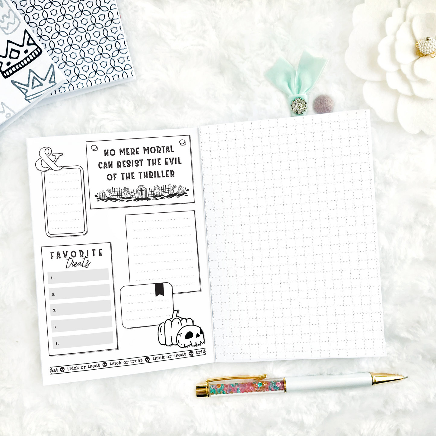 Halloween Planner & Memory Keeper - 2025 | Printed