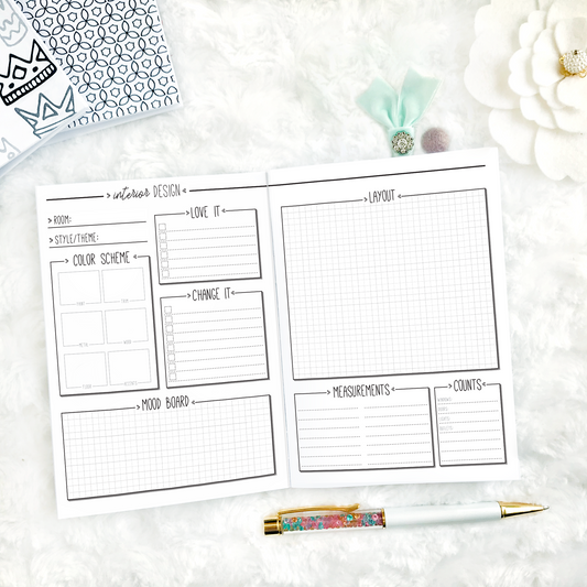 Home Decor Planner | Printed