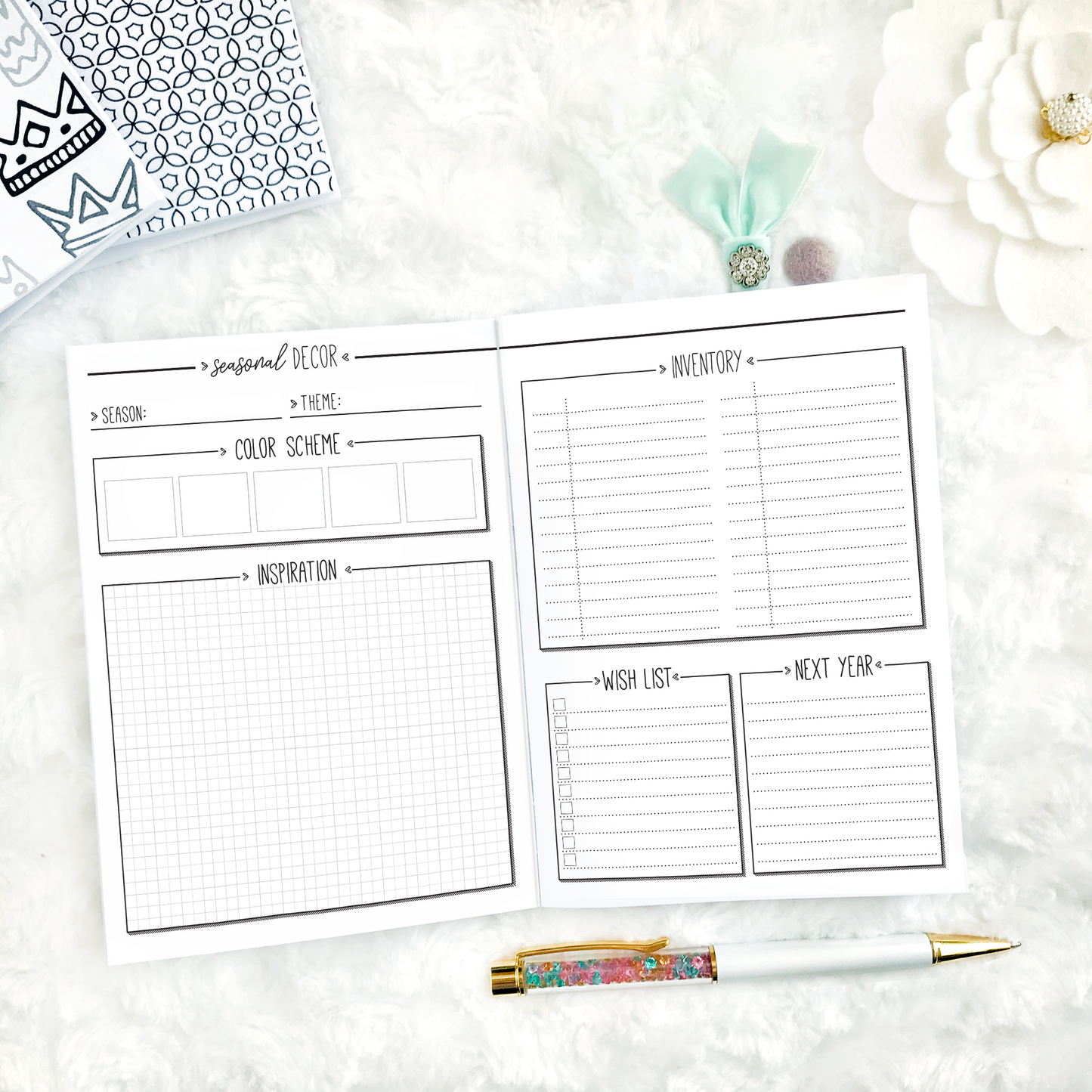 Home Decor Planner | Printed