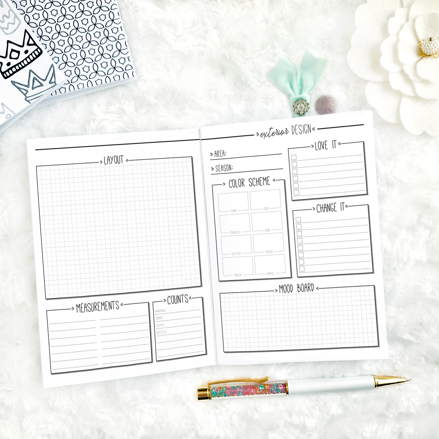 Home Decor Planner | Printed