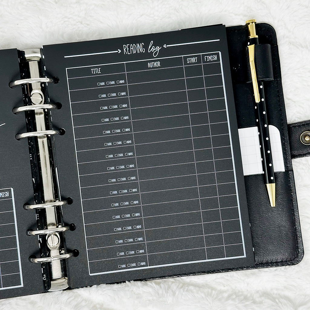 Reading Journal & Literary Log | Blackout