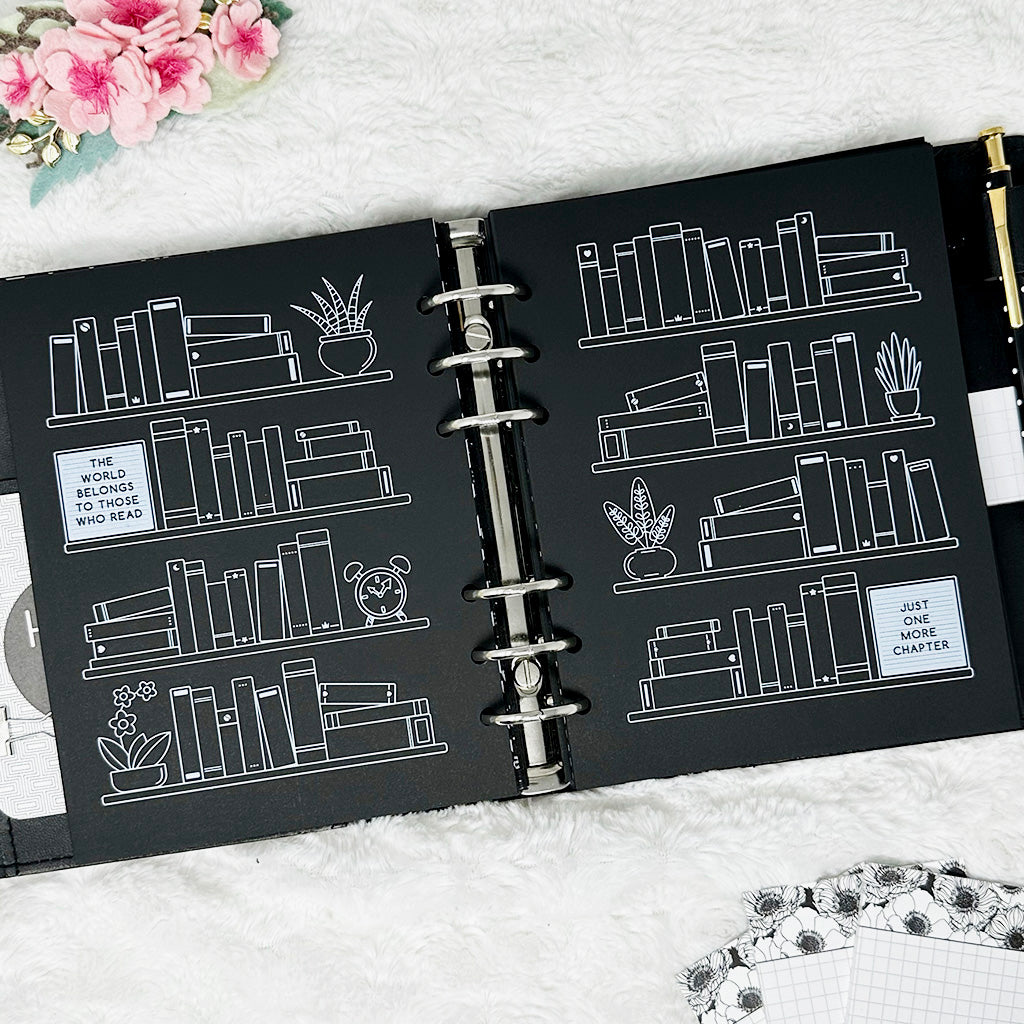 Reading Journal & Literary Log | Blackout