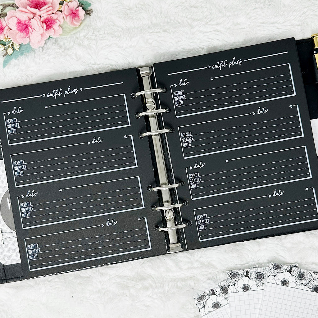 Outfit Planner | Blackout