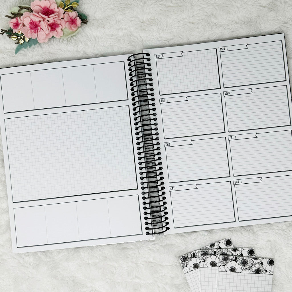 RTS 002 | Monthly/Weekly Blackout Planner | HPClassic Coil