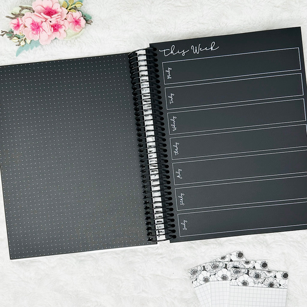 RTS 001 | Monthly/Weekly Blackout Planner | HPClassic Coil