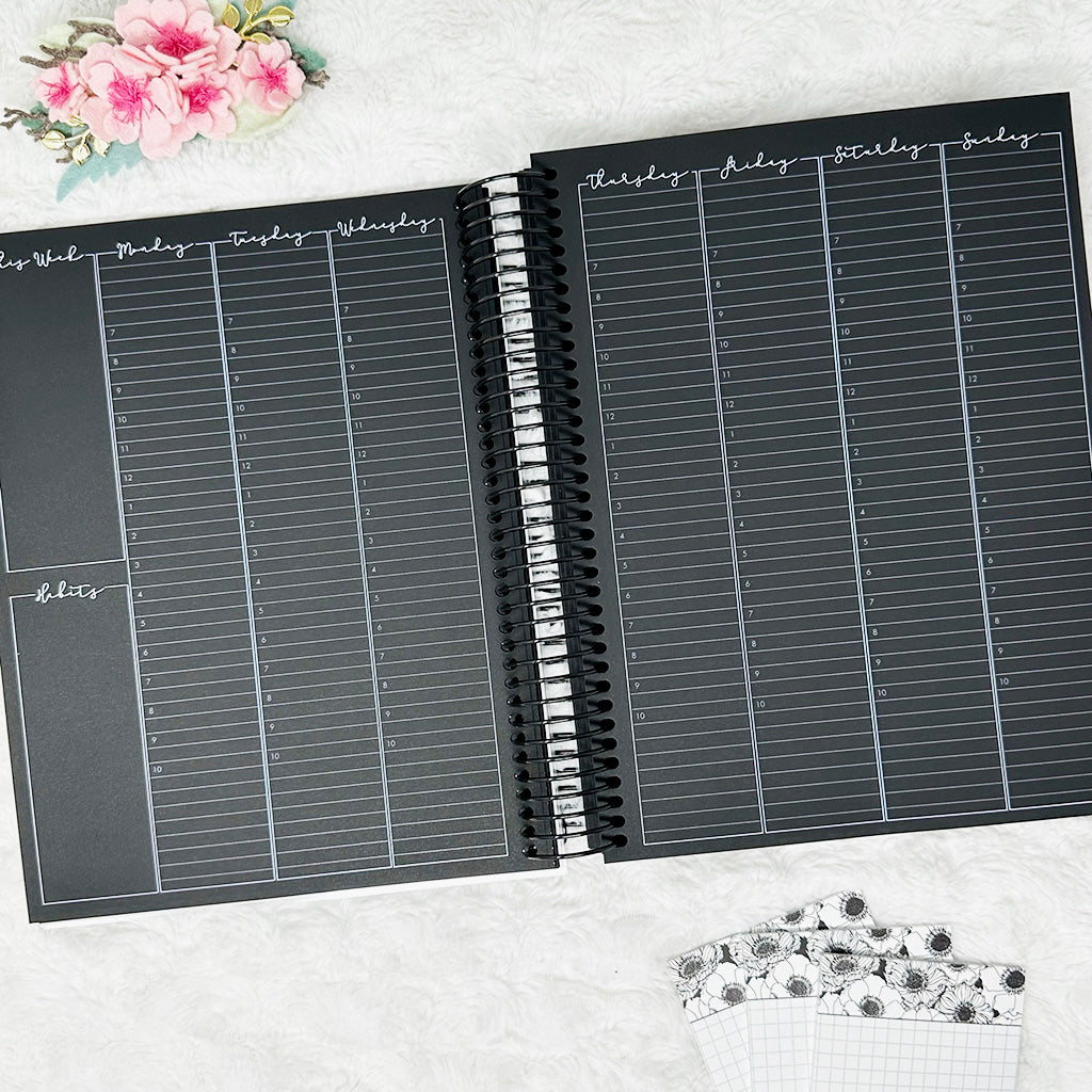 RTS 001 | Monthly/Weekly Blackout Planner | HPClassic Coil