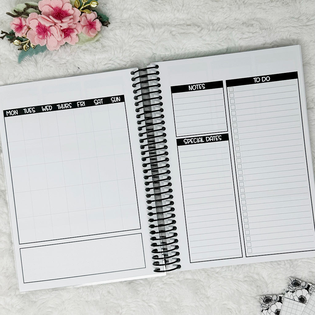 RTS 006 | Monthly/Weekly/Daily Planner | A5 Coil