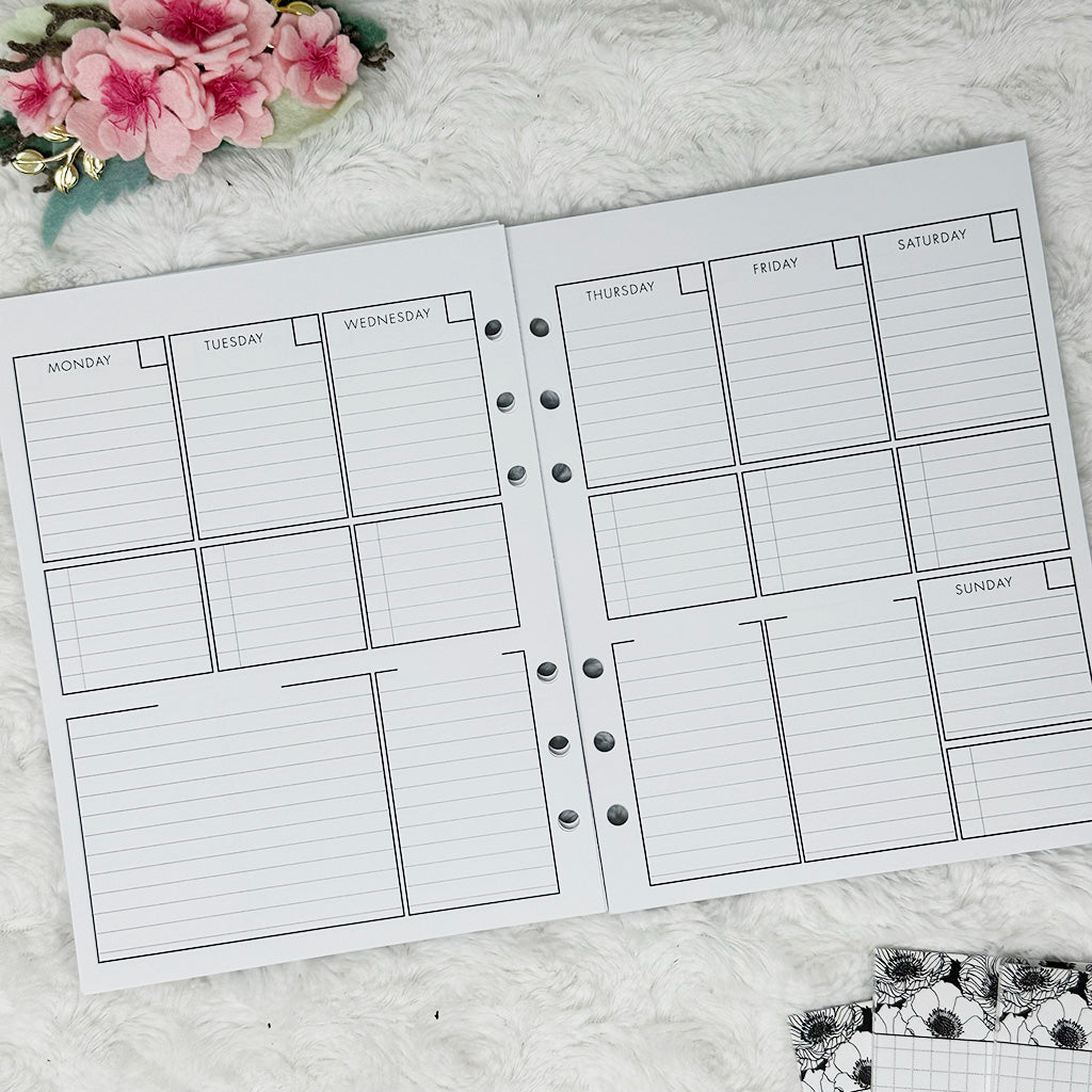 RTS 018 | Weekly Planner | B6 Rings