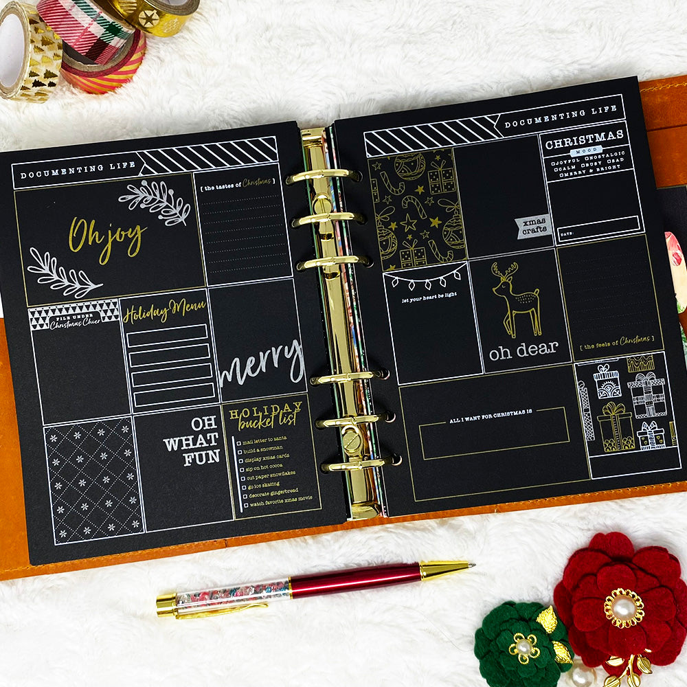 Christmas Planner - 2025 | Blackout | Printed