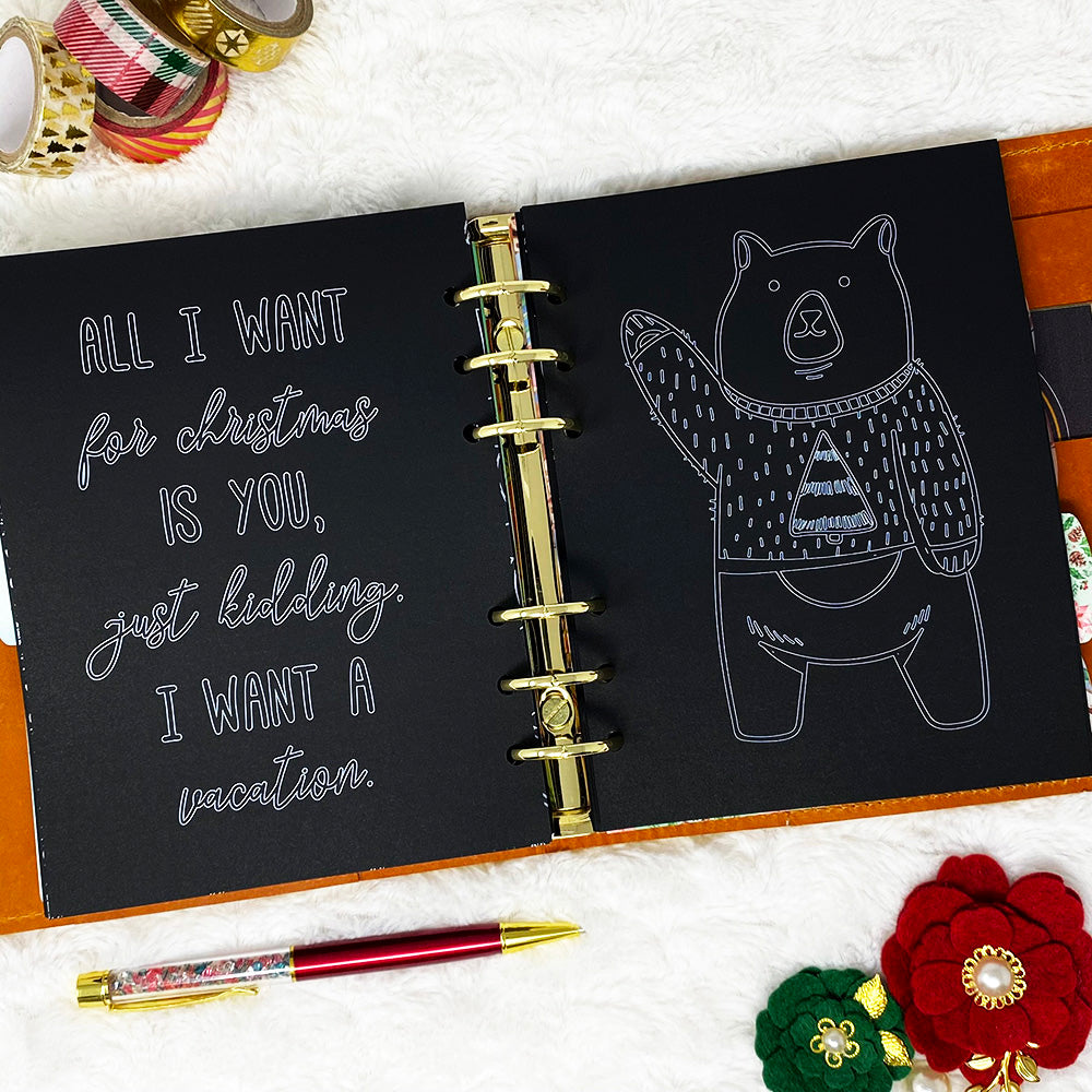 Christmas Coloring | Blackout | Printed