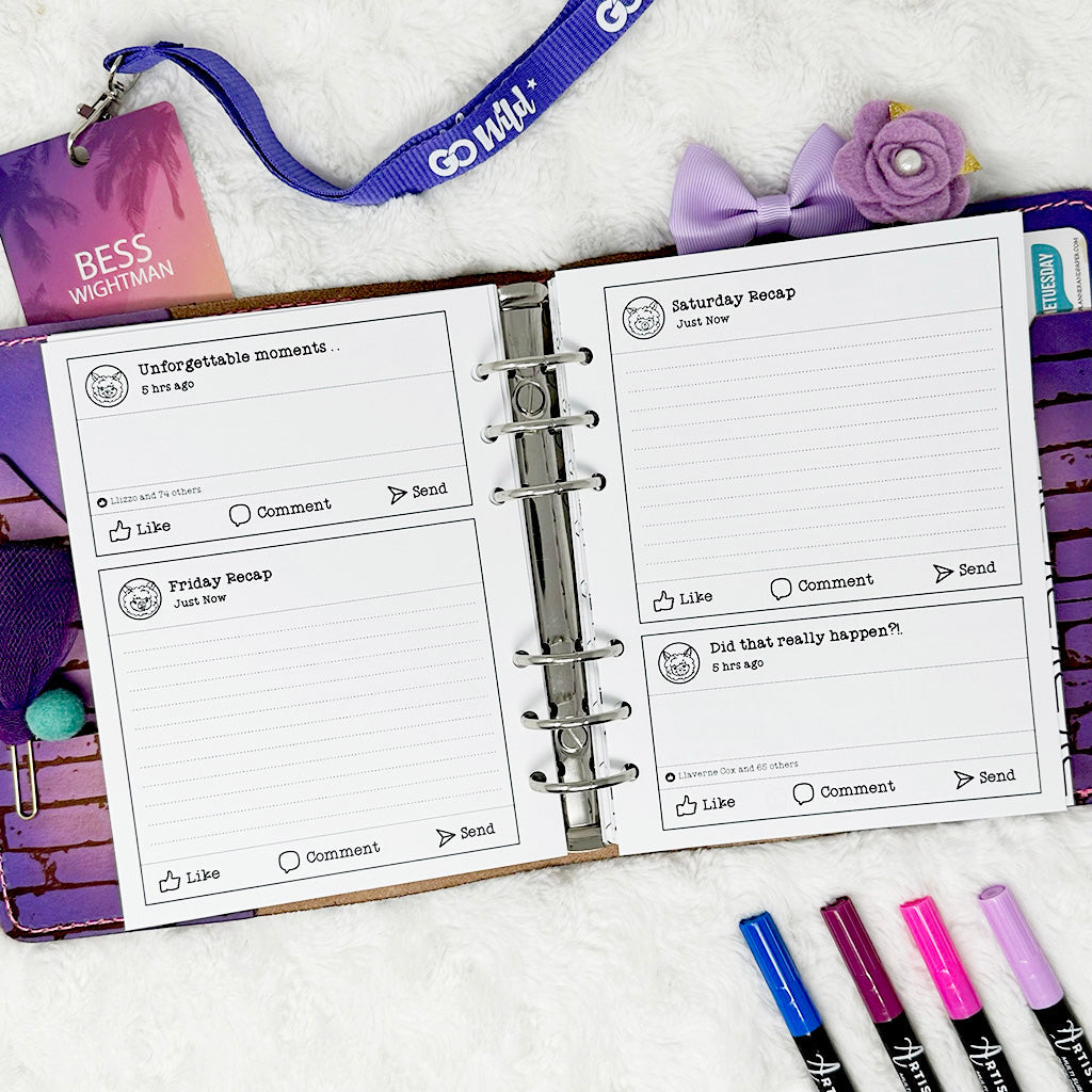 Wild Days Memory Keeper | Go Wild 2024 Official Merchandise | Printable
