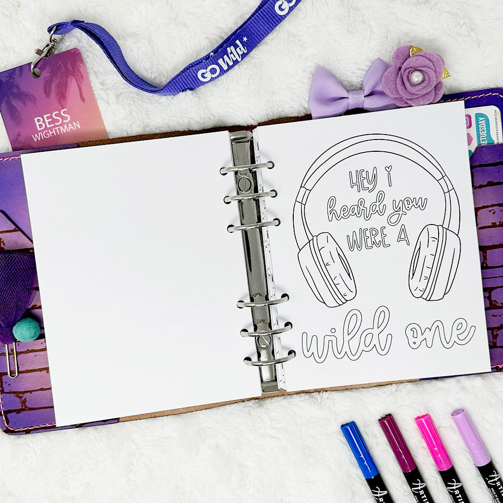 Go Wild Coiled Planner | Go Wild 2024 Official Merchandise | Printed