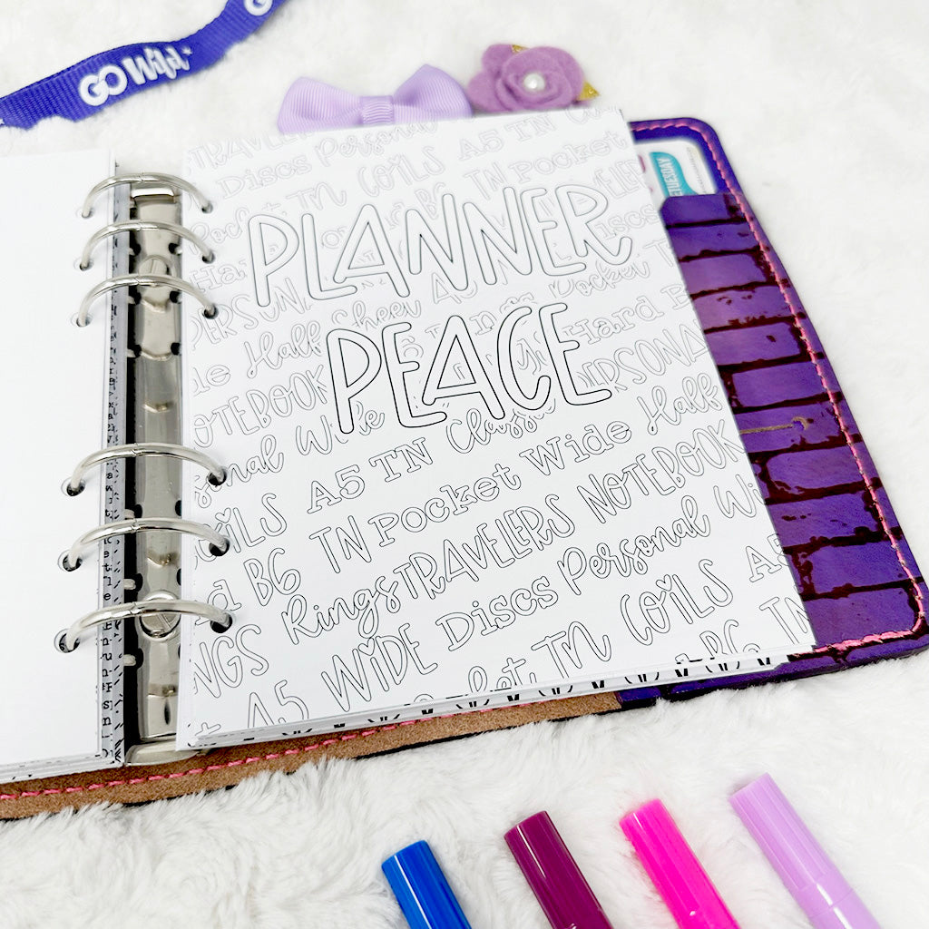 Go Wild Coiled Planner | Go Wild 2024 Official Merchandise | Printed
