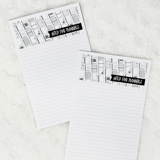 Wild for Planners | Notepad | Printed