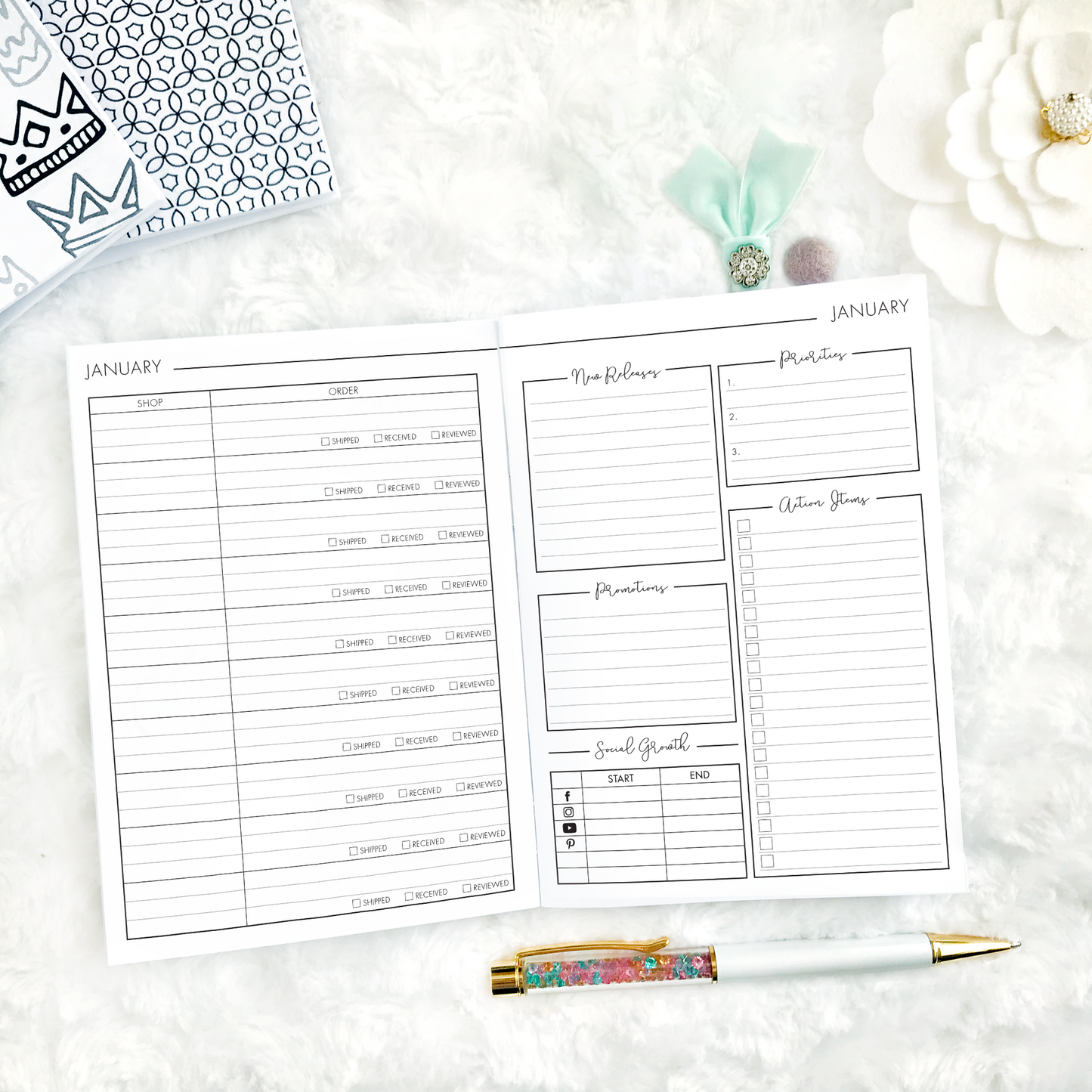 Influential Planner | Printed